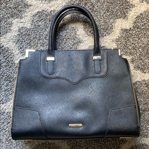 Rebecca Minkoff black leather tote